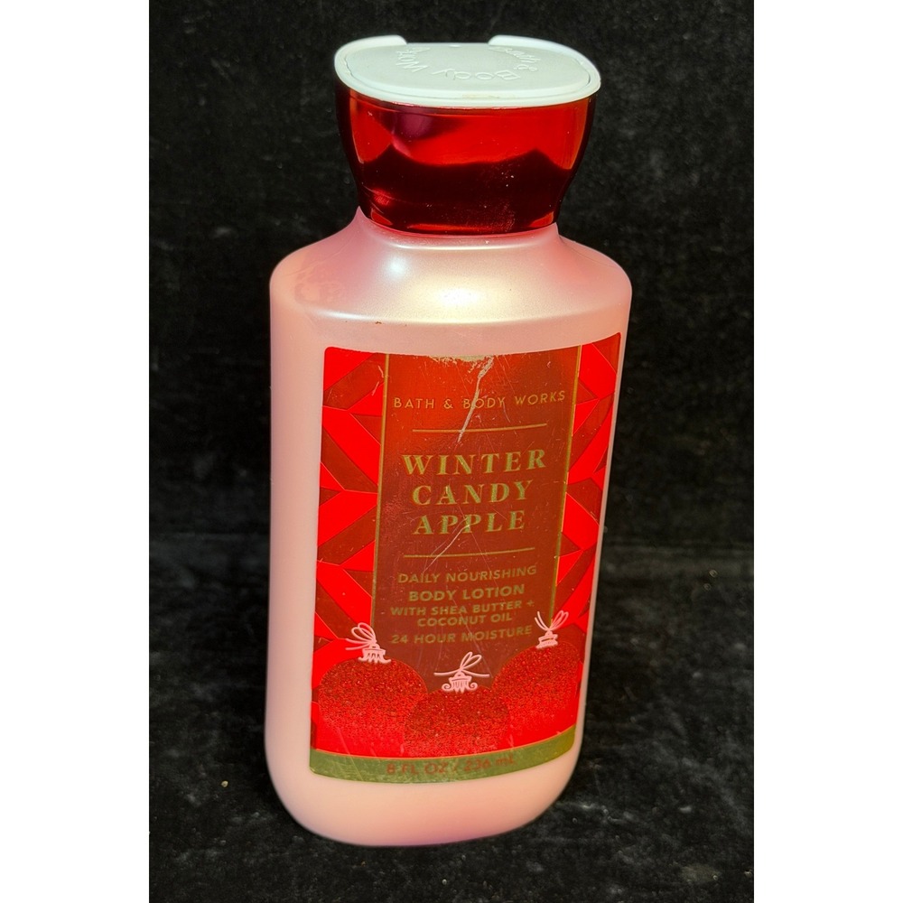 Bath & Body Works: Winter Candy Apple Daily Nourishing Body Lotion, 8oz, NEW